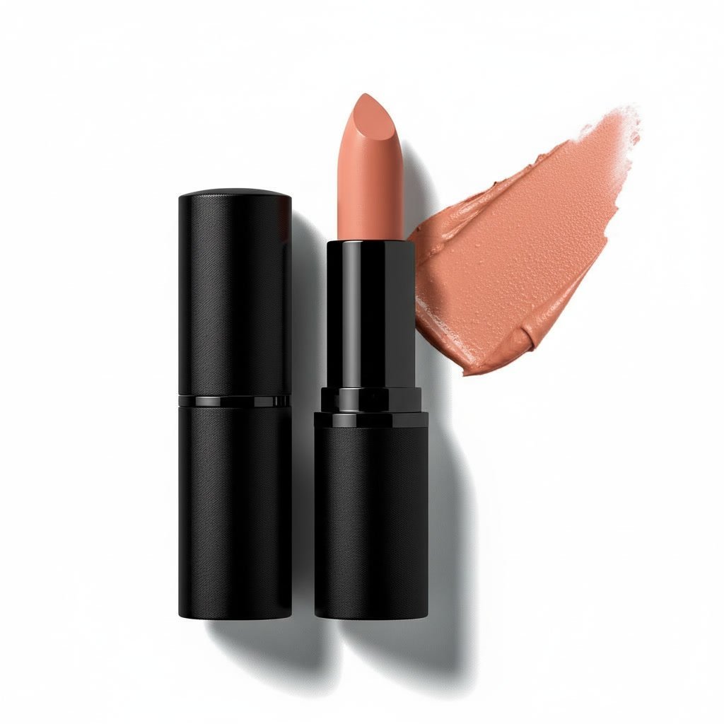 Golden Hour Satin Lipstick (Nude shade)